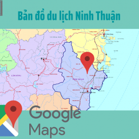 Bản đồ du lịch Ninh Thuận [Ảnh: reviewninhthuan.com]