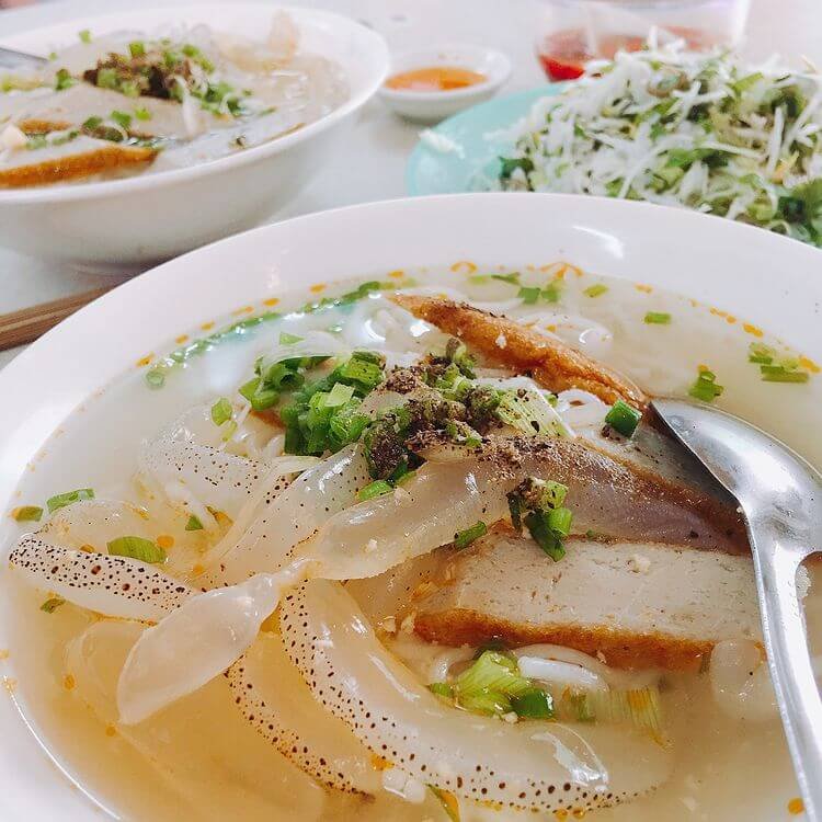 Buổi sáng ở Ninh Thuận nên ăn gì? - Bún sứa cá Phan Rang. Ảnh: linh.ngoc.vo
