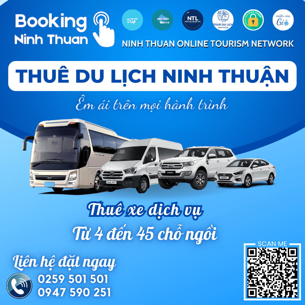 Cho thuê xe du lịch Ninh Thuận giá rẻ chất lượng tốt nhất
